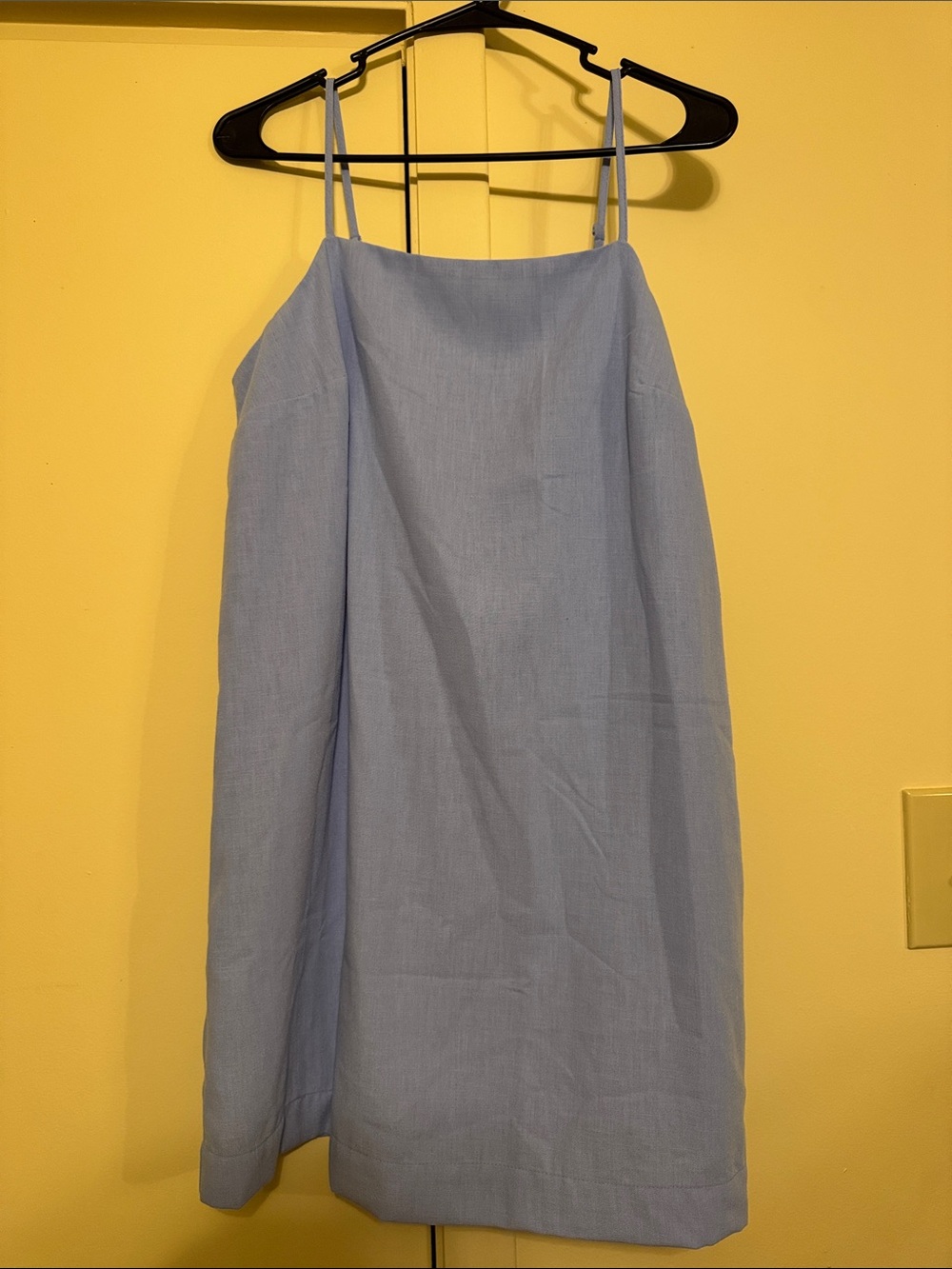 Old Navy Light Blue Mini Slip Dress